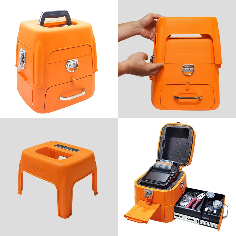 Ai-6c+ Fiber Optic Handheld Fusion Splicer Splicing Machine for FTTH