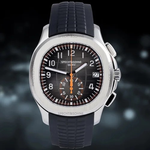 Imagen 1 del producto Specht & Sohne, nuevo reloj superventas para hombre, marca superior, reloj de pulsera de cuarzo cronógrafo de lujo, relojes masculinos de goma, reloj Masculino