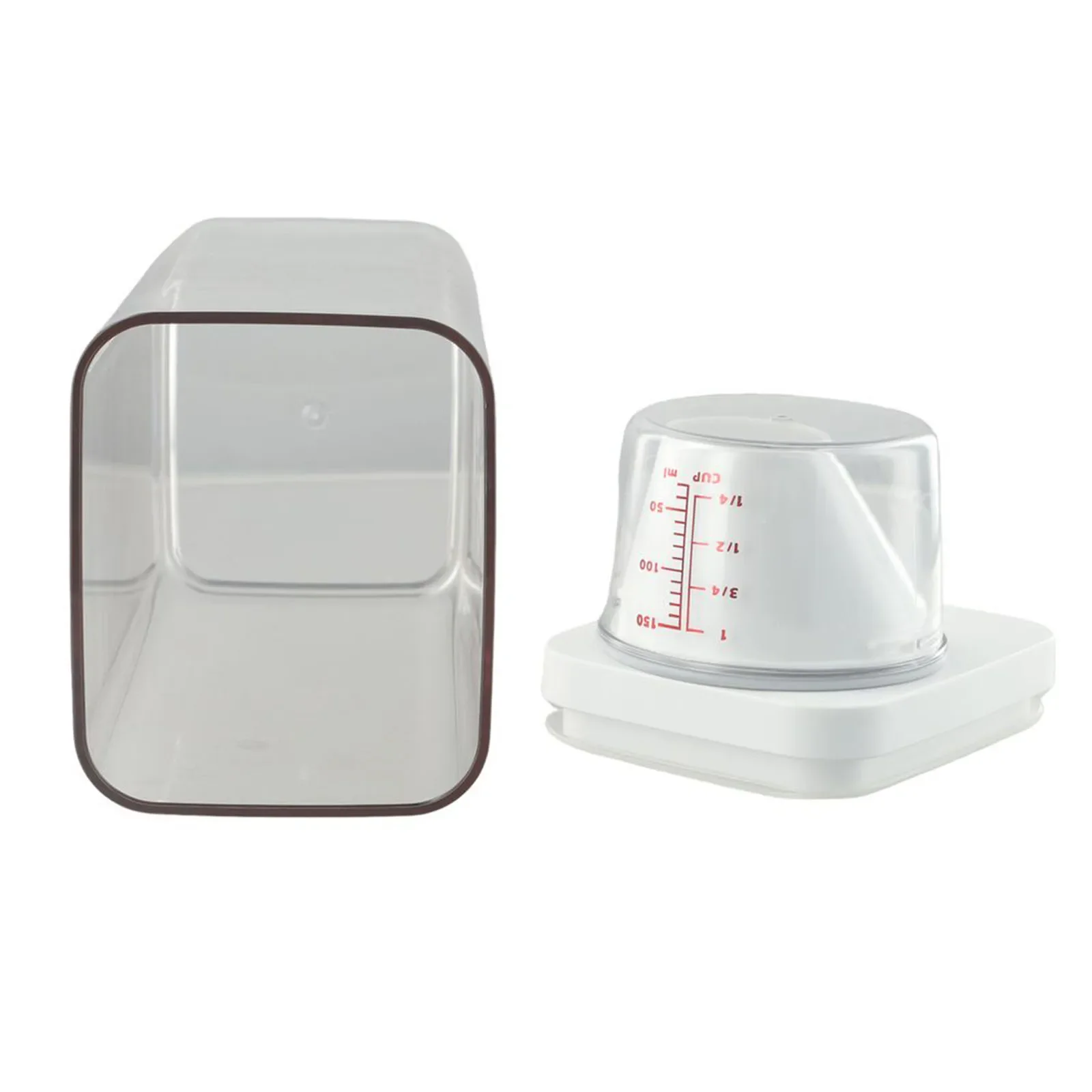 Plastic Laundry Washing Up Powder Container Soap Detergents Storage Box Lid Laundry Powder Moisture-proof Storage Container New