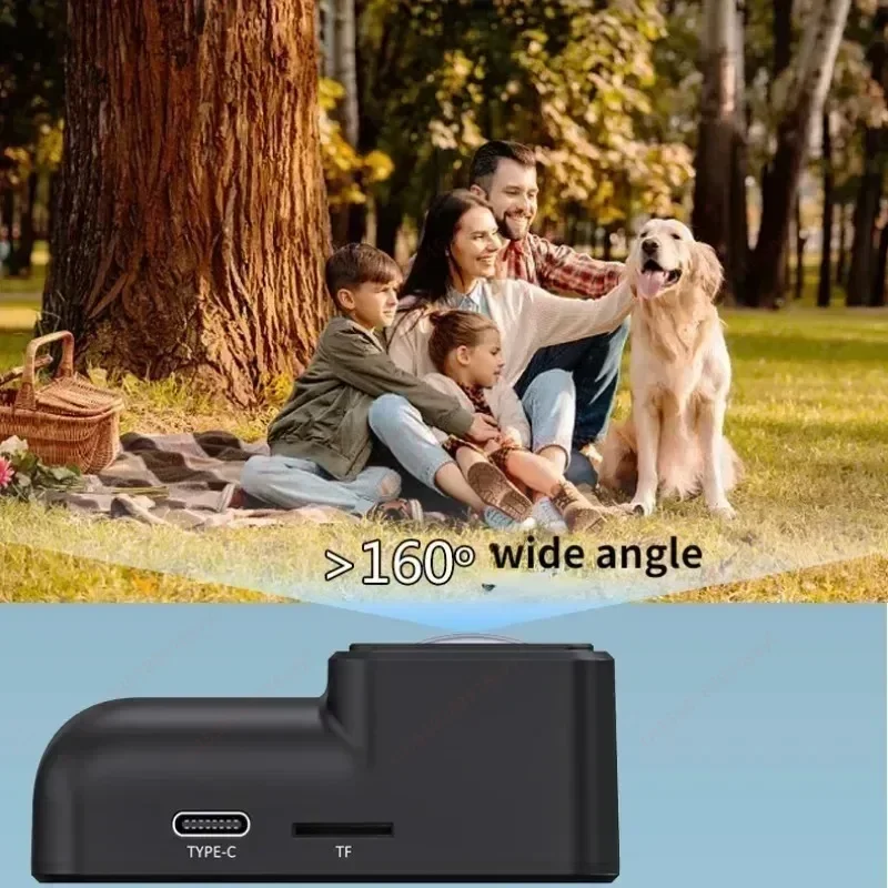 Imagem -05 - Remote View Outdoor Sport Video Recorder 1080p hd Action Câmera Wifi ap 160 ° Wide Angle Pet Câmera Portátil Clipe Traseiro