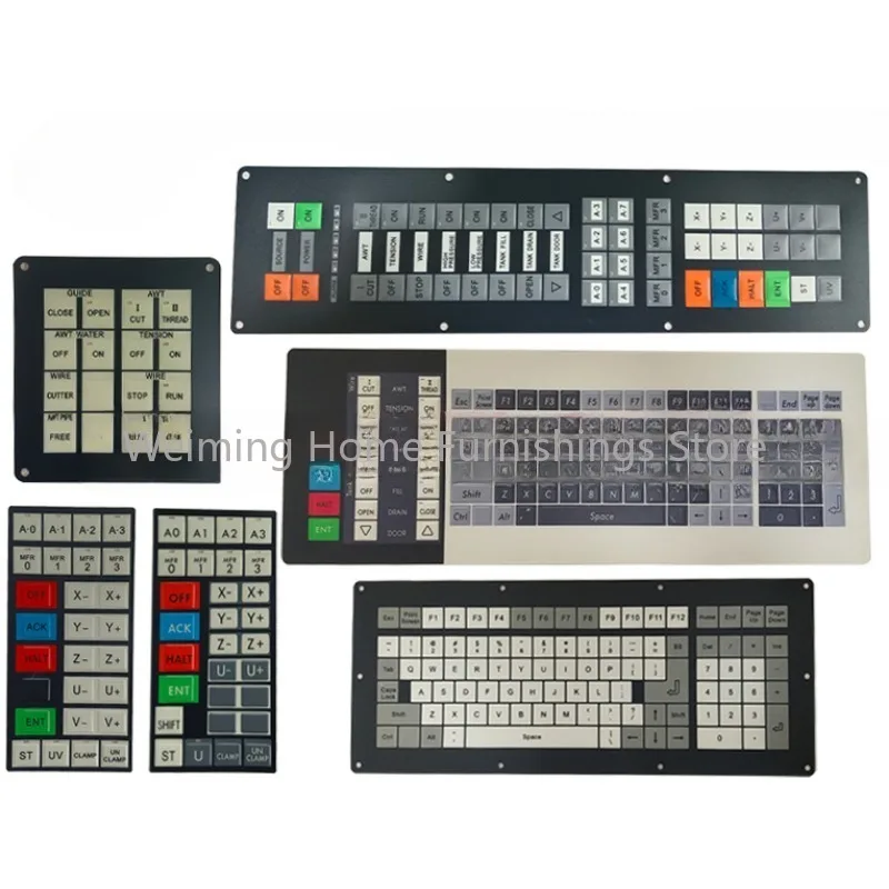 

For Sodick EDM Machine Operation Panel Keyboard Mask Wire New Old Style Dough AQ4OOL Cutting Accessory Button Film