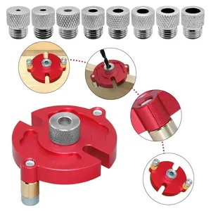 Kiti değiştiren dikişsiz, hızlı, şekil, metal, alüminyum, delik, dikey, kendinden merkezleme kılavuzu, matkap bulucu ahşap-L, 3-10mm bit bulucuda en çok satılan 8 ürün-no. 7