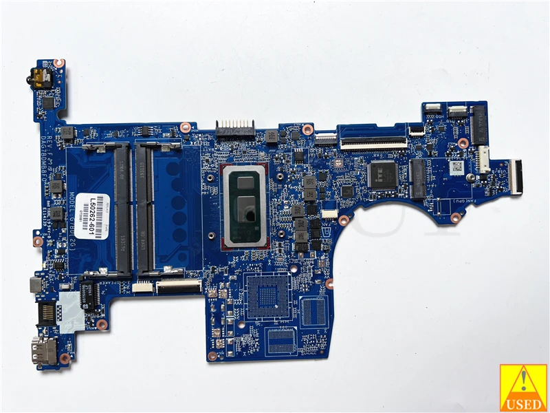 USED Laptop Motherboard  For HP 15-CS L50262-601 SRFFW i7-8565U DAG7BDMB8F0 Fully tested 100% work