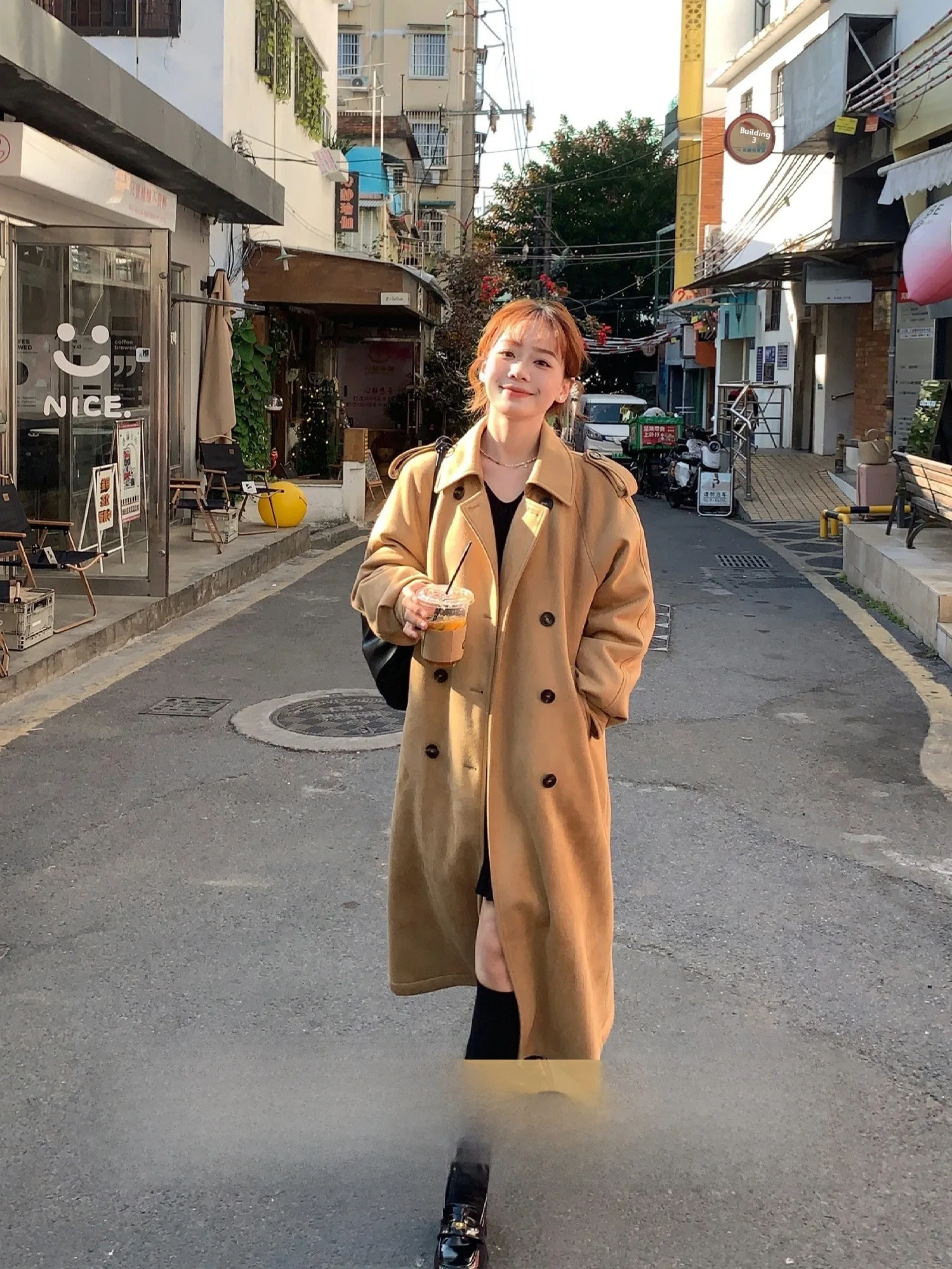 

Длинное зимнее пальто, женское корейское пальто свободного покроя, большие размеры, полиэфирное волокно, 94% полиуретановое эластичное волокно, 6%