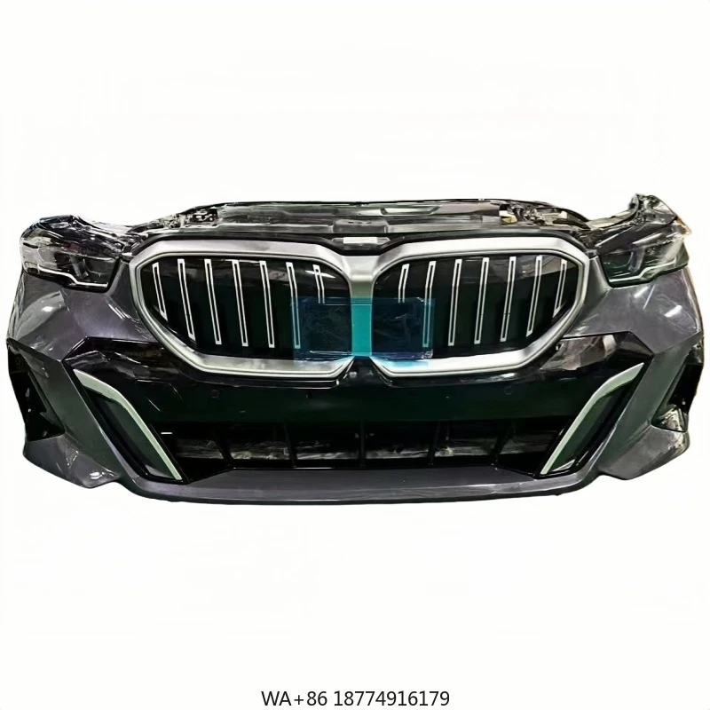 

Для 5-й серии G60 G68, высококачественный комплект переднего автомобильного бампера, АБС-материал, решетка бака радиатора, рама б/у, состояние