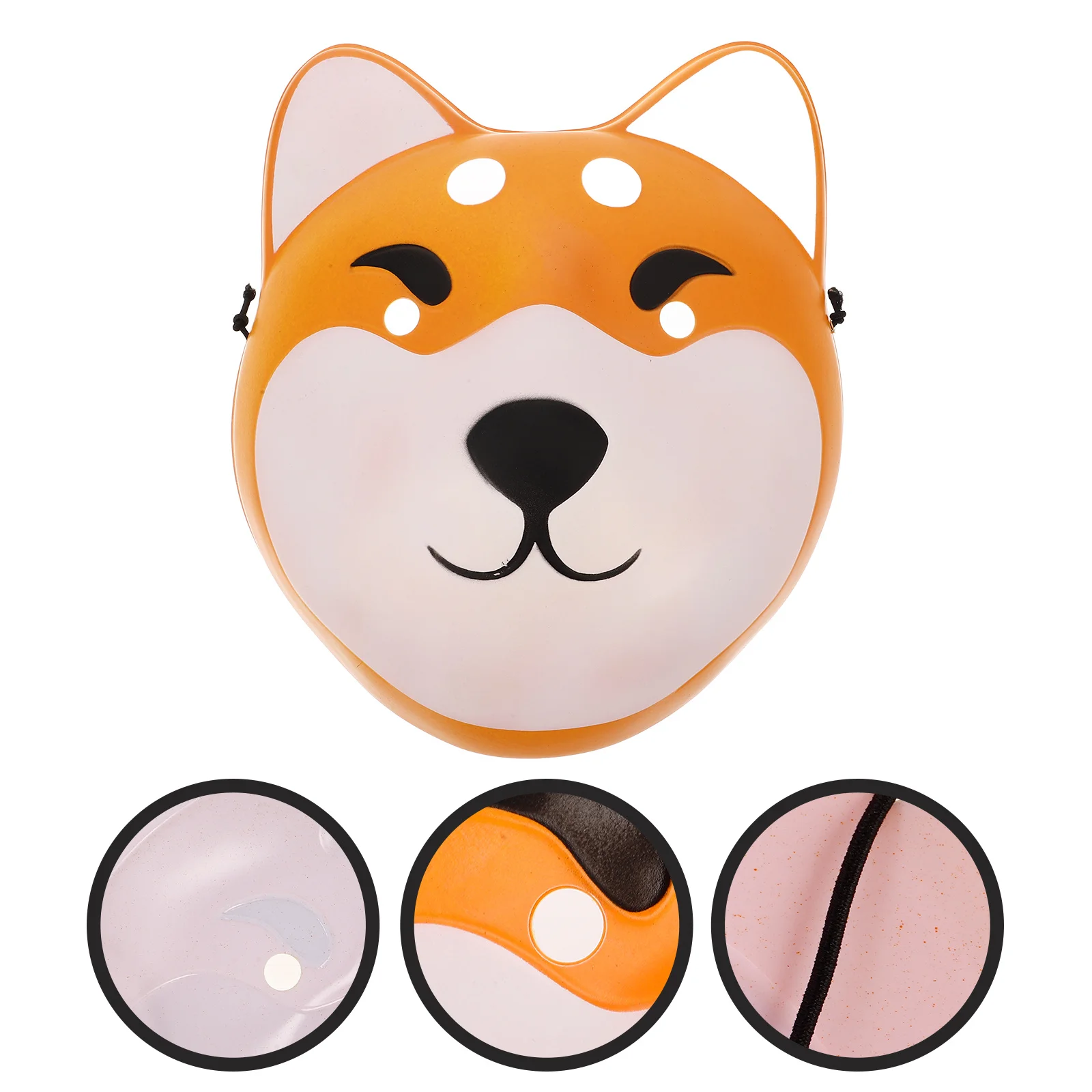 

1pc Dog Animal Mask Lightweight Halloween Party Cosplay Costume Festival Masquerade Mask For Theatrical Themed Events Animal