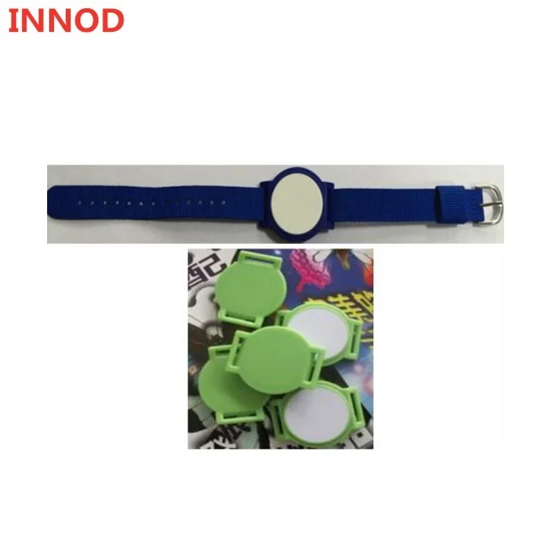 معصمه علامة RFID uhf برنامج معرف الشخصي / القراءة والكتابة نطاق قصير السلبي rfid uhf iso العلامة 840-960 ميجا هرتز