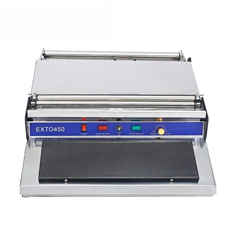 All Stainless Steel 450 Vegetable Preservation Machine/supermarket Preservation Machine/cling Film Packaging Machine