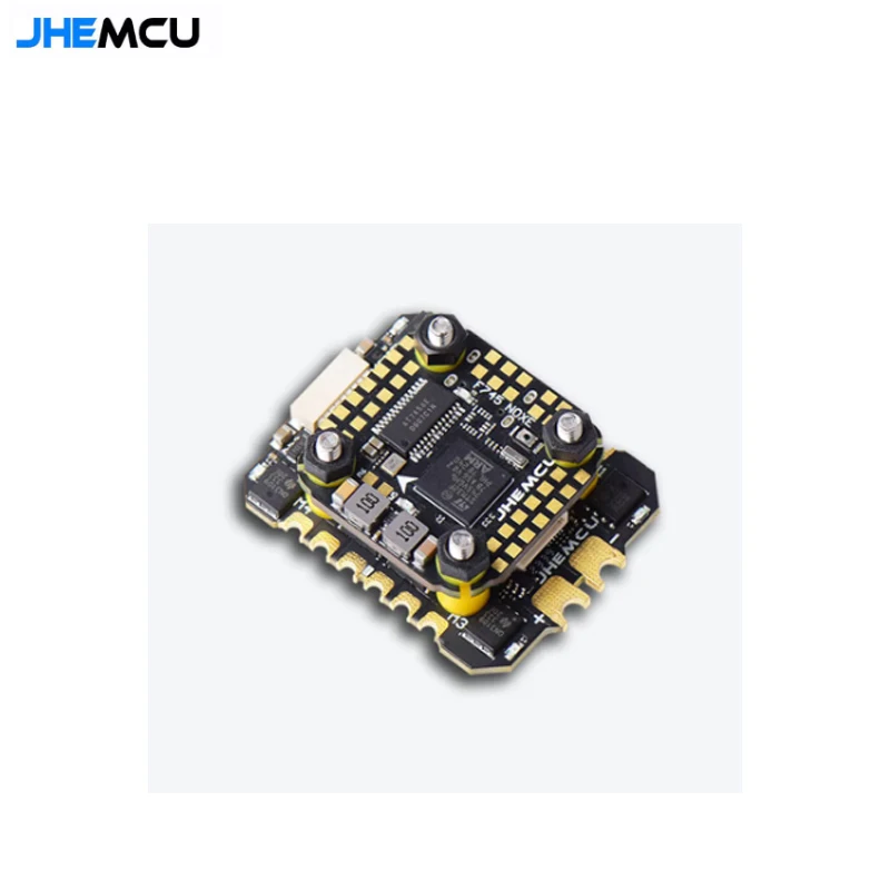 JHEMCU F745 Mini Flight Controller Stack ICM-42688-P F745 Flight Controller AM32 60A 4in1 ESC 3-6S for RC FPV Drones