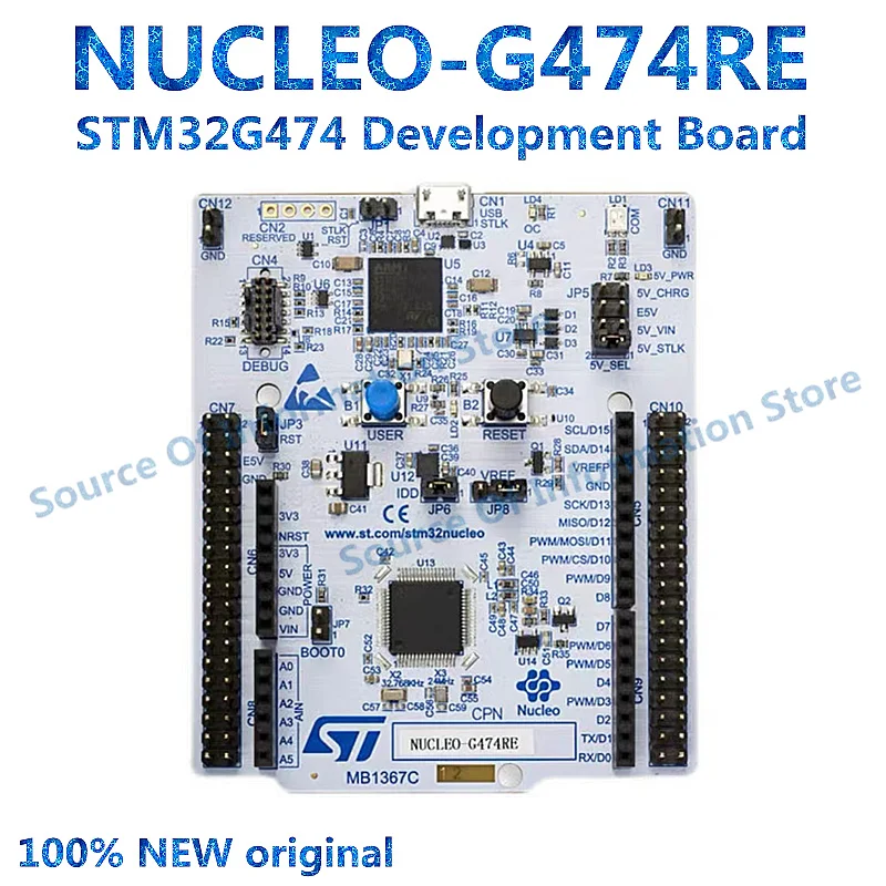 

NUCLEO-G474RE Support for Arduino, STM32G474 Development Boards