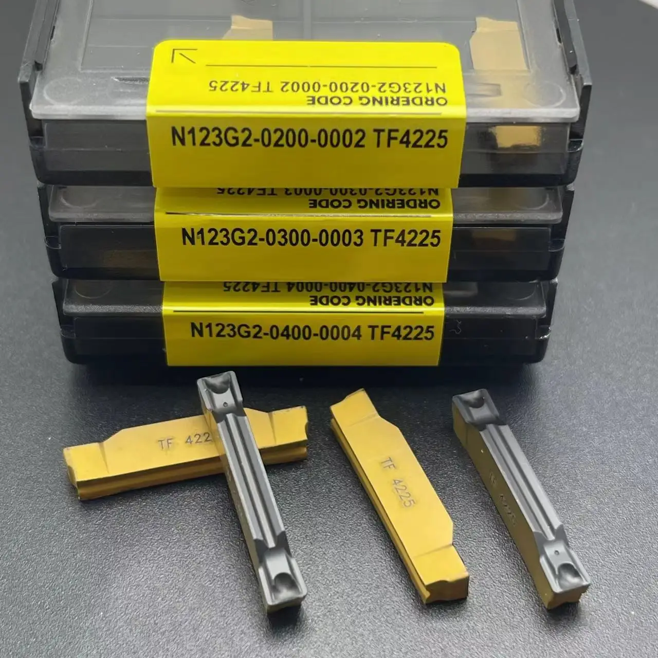 كربيد إدراج N123G2 0300 0200 0400 مشقوق قطع شفرة مخرطة أداة معدنية تحول أدوات التنغستن كربيد N123G2 قطع أداة
