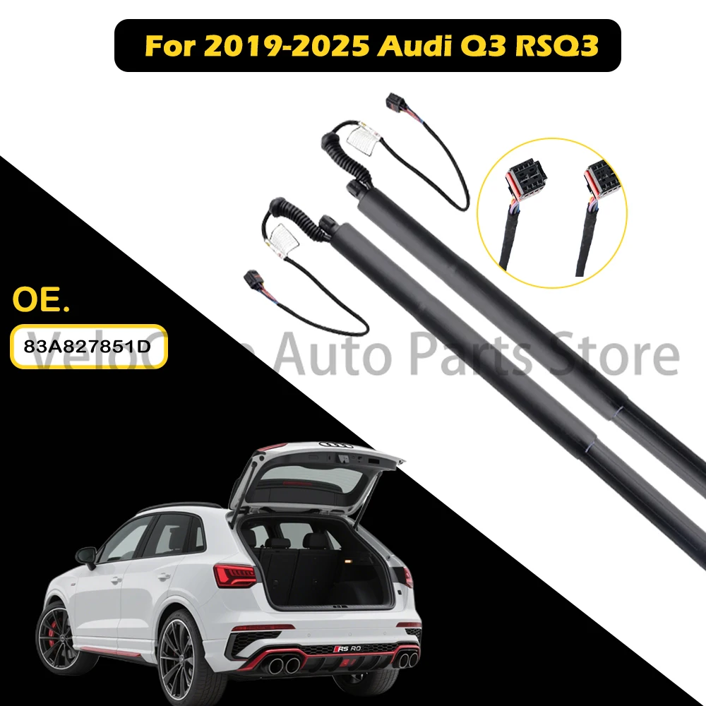 

For Audi Q3 RSQ3 2019-2025 Precision Fit Power Liftgate Support Electric Tailgate Opener Left Right 83A827851D 1pc or 2pcs