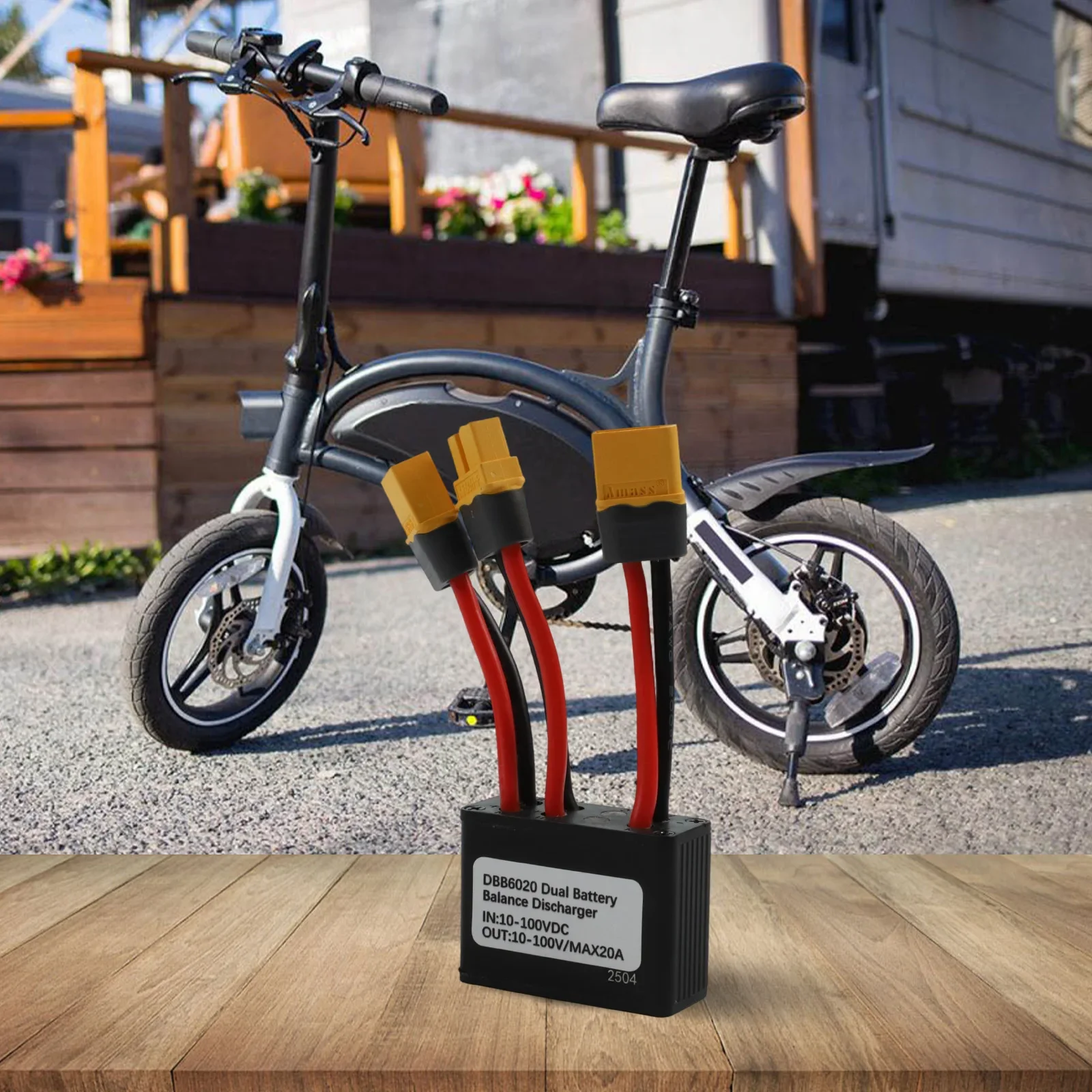 

Аксессуар для электровелосипеда: автоматический переключатель двойных аккумуляторов (около 72 г), сбалансированное питание