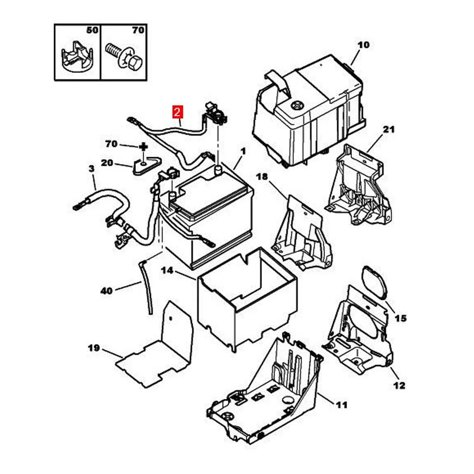 استبدال كابل البطارية السالبة موصلية كهربائية رائعة ، سلك لسيارة بيجو ، سيدان ، ، 5638J6