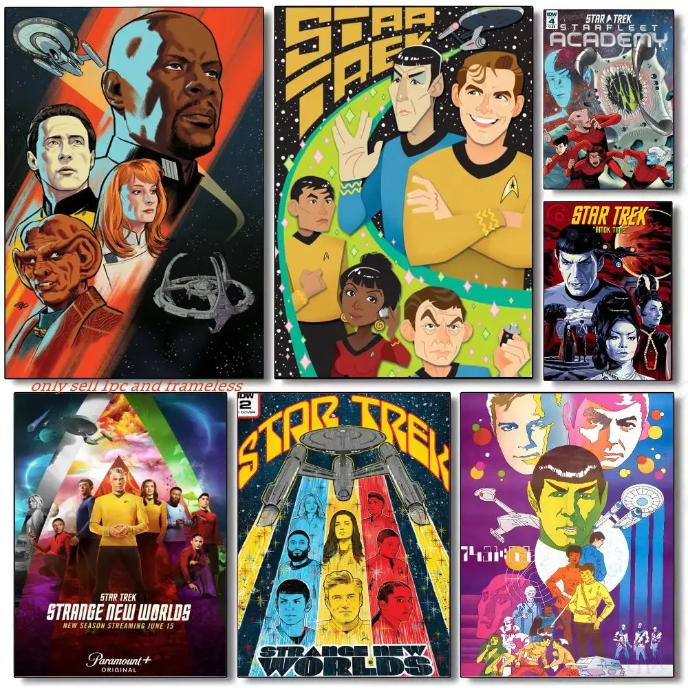Movie S-Star Trek Films Poster Modern and Elegant Wall Stickers for Home Decor Living Room Dormitory Wall Art
