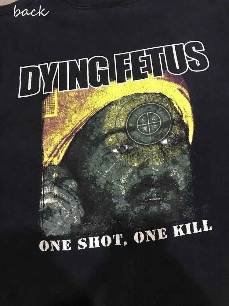 2 sided Dying Fetus reprinted t-shirt heavy metal band shirt S-3XL Fast shipping