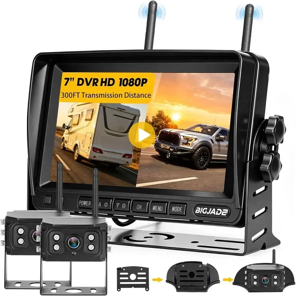 Wireless Backup Camera - Rv Backup Camera with HD 7