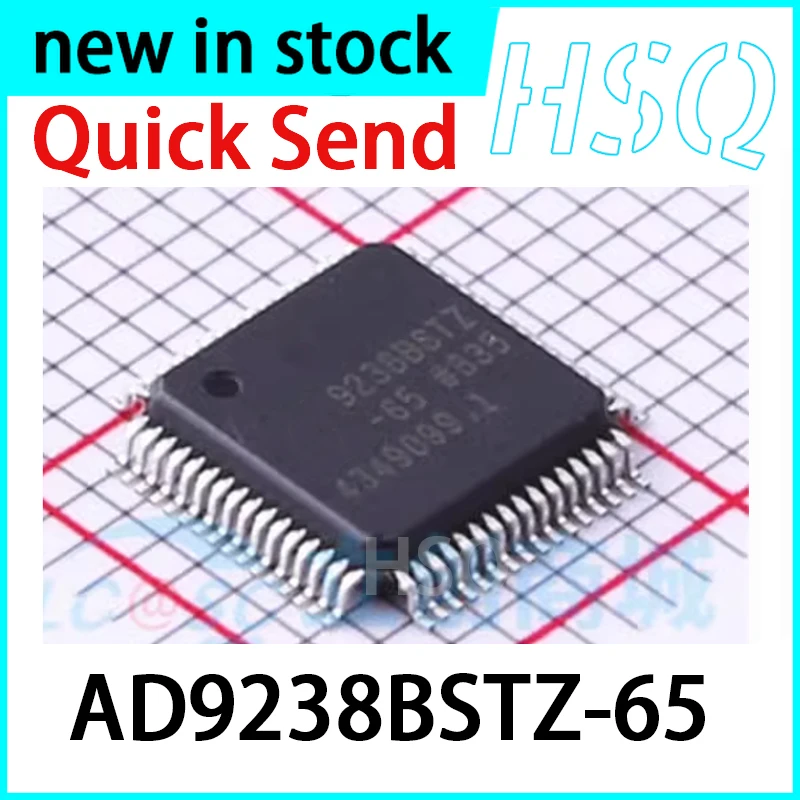 1PCS New AD9238BSTZ-65 9238BSTZ Package LQFP64 Analog-to-digital Conversion Chip in Stock