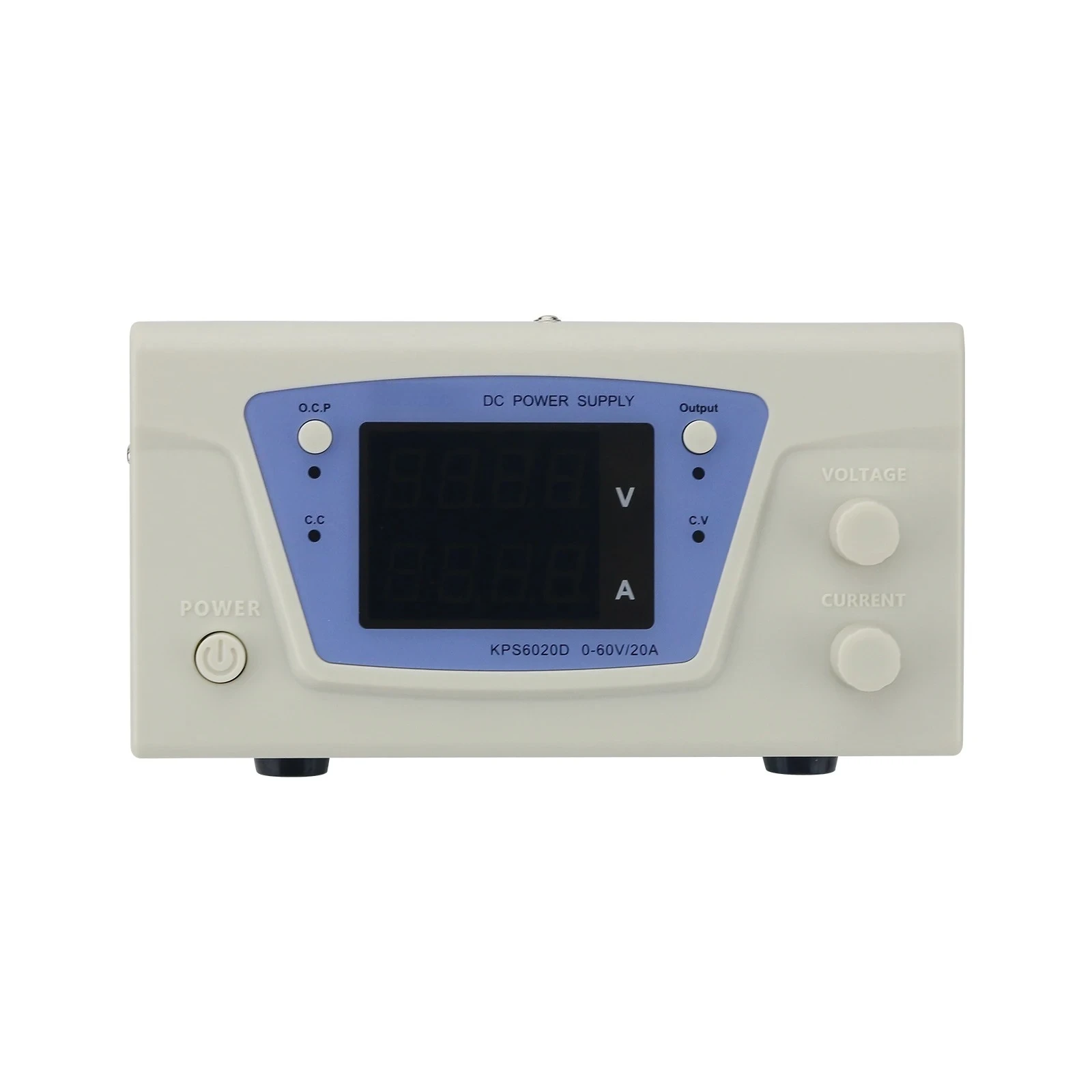 60V 20A 1200W Adjustable DC Power Supply - 110V/220V Input for Aging Tests & R&D