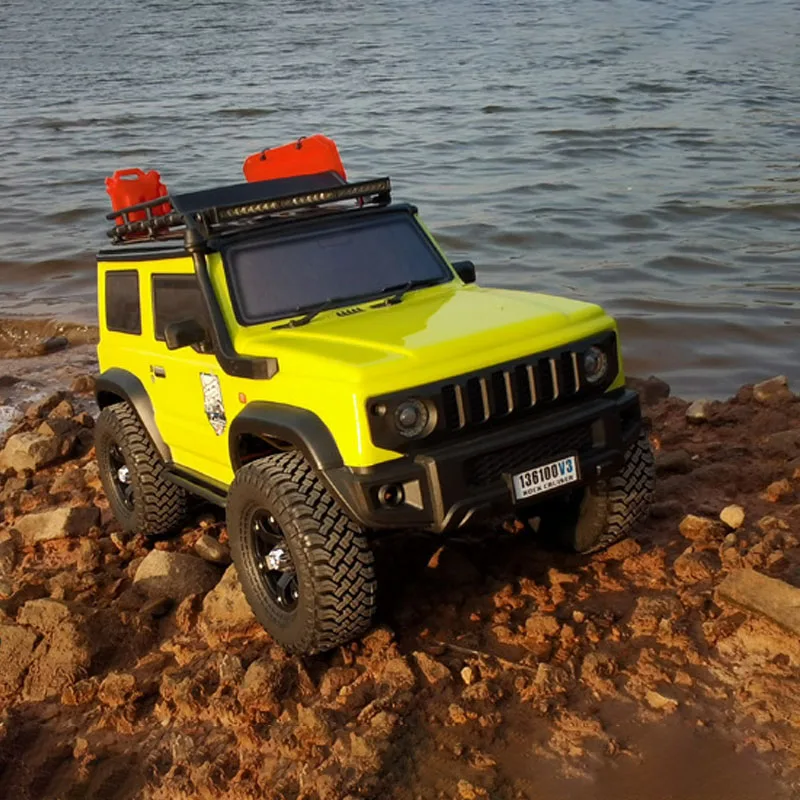 2,4 g Full Scale Fernbedienung Simulation Ruitai Rgt 136100v3 Professionelles RC Allradantrieb Off-Road-Kletterfahrzeugmodell