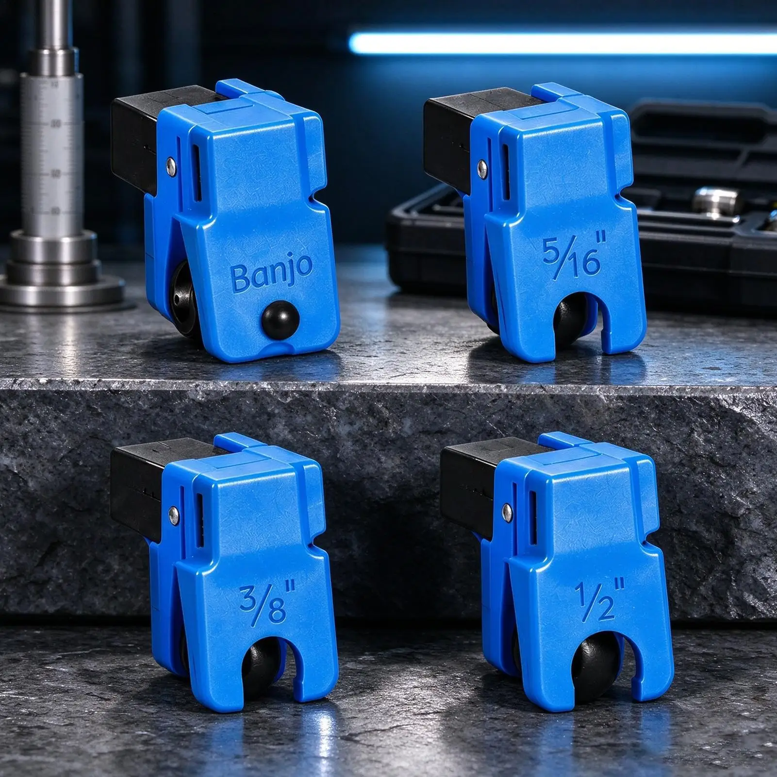 Car Brake Pipe Plug Oil Tube Leak Maintenance Fittings Hose Pinch Clamp For Ac Automotive Repair Vehicle SUV RV Tractor Trailer
