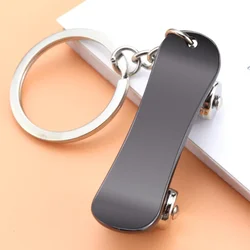 Fingertips Scooter Keychain Key Ring Charms Finger Skateboard Toy Gift Key Holder Accessories