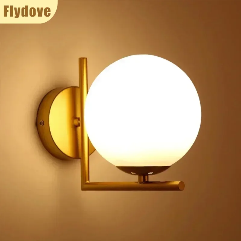 

Modern Background Wall Lamp Nordic Minimalism Personalized Bar Bedroom Bathroom Office Interior Decoration Lighting Fixture Led