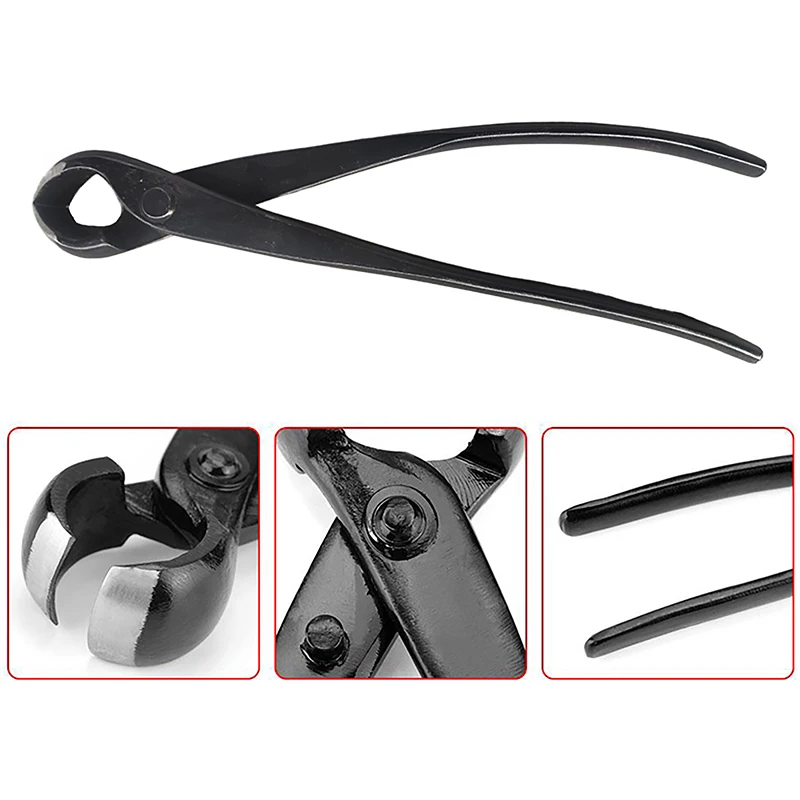 New Landscape Modeling Garden Bonsai Tools 210mm Bonsai Knob Cutter Concave Edge Cutter Root Cutting Pliers Ball Shear Scissors