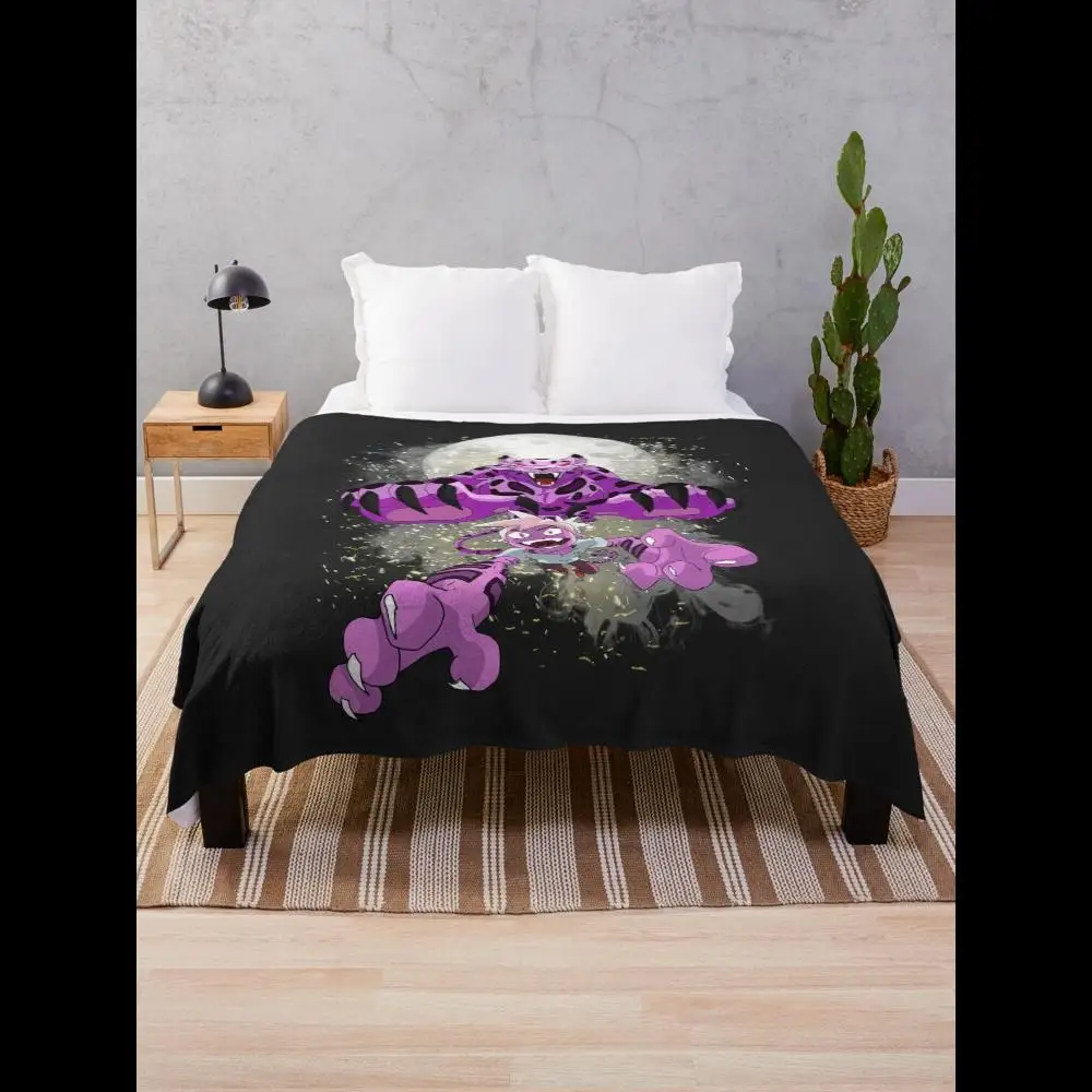 Kipo and the Age of Wonderbeasts Throw Blanket  Soft Cozy Plush for Kids and Adults Perfect for Couch or Bedroom