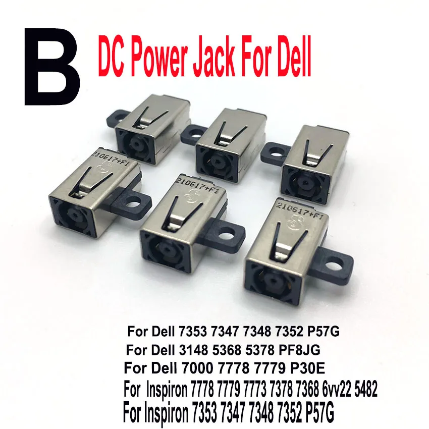 Imagem -03 - Laptop dc Power Jack Porto Plug para Dell Inspiron 11 15 3000 7568 7353 756 3148 7000 7558 Vostro 5370 5471 Conector 150 Pcs