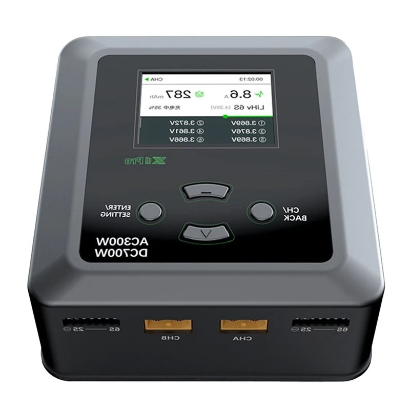 A97I-Dual For RC Lipo Battery -Smart Fast Charging(AC 300W/DC 700W) Supports 1S To 6S Battery Pack 16A Current Rating