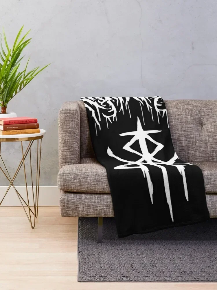 Lorna Shore - Immortal Fan-Made Logo Classic Essential T-Shirt.png Throw Blanket Sofa Furrys Polar Soft Blankets