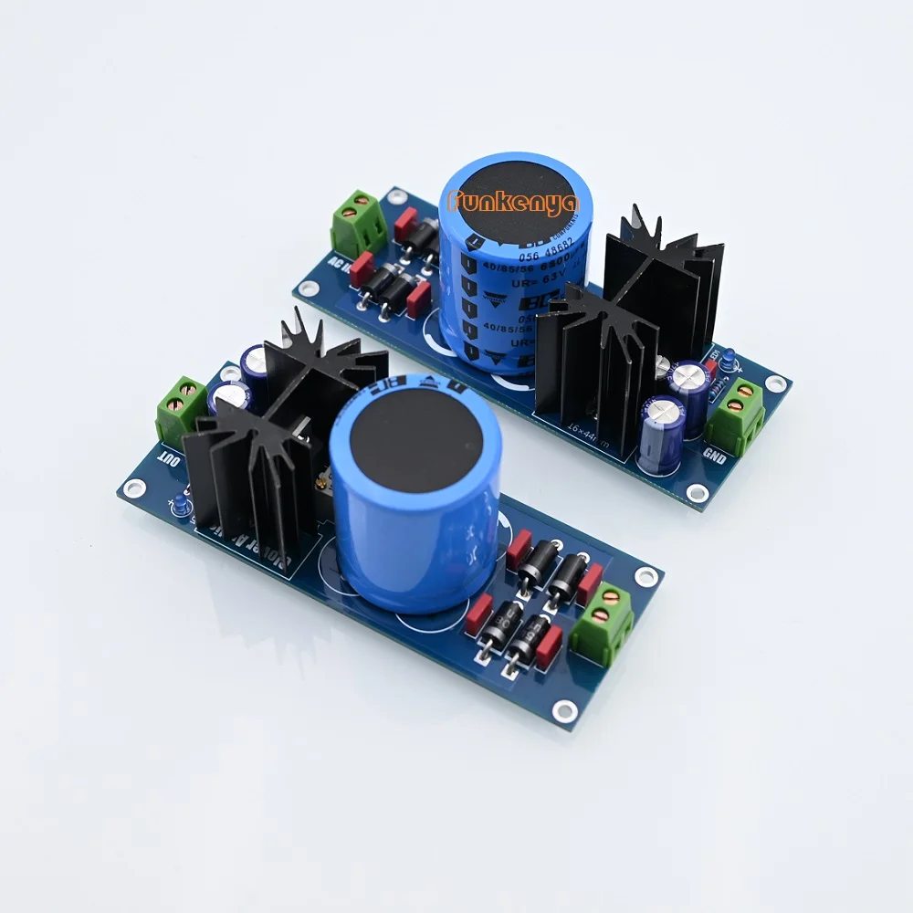 1 Pair Assembled lt1083CP High-power Linear Adjustable Regulated DC HIFI Power Supply Board