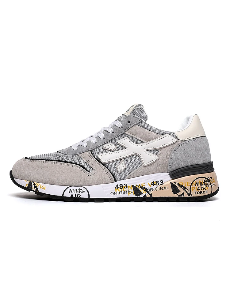 

Весенне-летняя модная дышащая повседневная спортивная обувь на плоской подошве, женская противоскользящая обувь с круглым носком и сетчатой тканью в стиле пэчворк