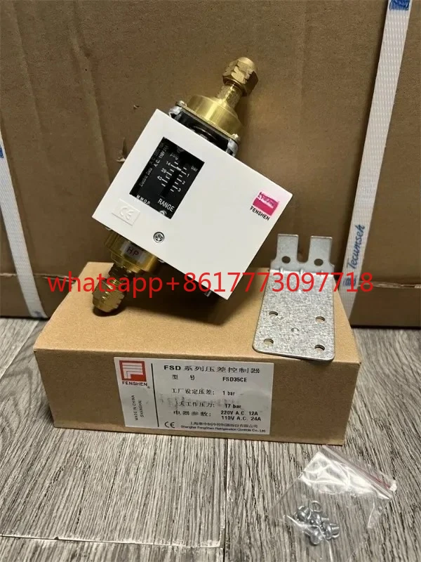 

Оригинальный контроллер дифференциального давления FENSHEN FSD35CE/35C/2CE, дифференциальный метрический контроллер давления масла