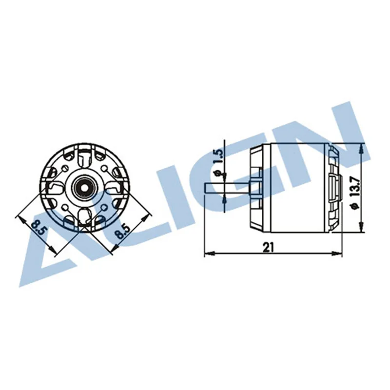 ALIGN T-REX 150 150MT Tail Motor Assembly(8000KV/1103) 150M Main Motor Set(9000KV/1107) HML15M03 / HML15M02A