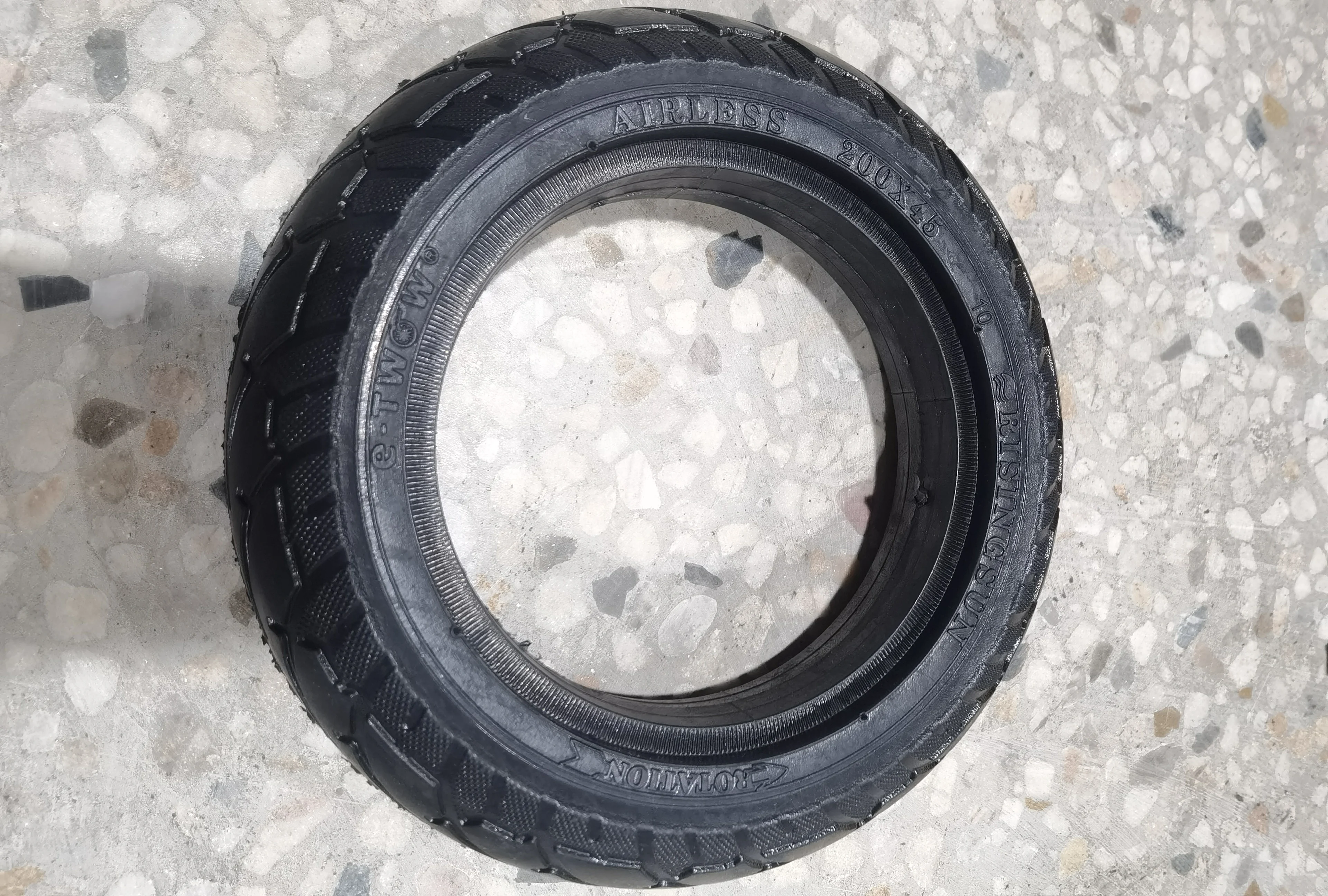 E-Twow Electric Scooter Front And Rear Tyres Spare Parts Set 8 Inches Rubber Wheels for Scooter Maintenance