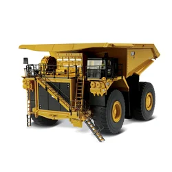 DM Diecast Alloy 1:50 Scale CAT 798AC Mining Transport Dump Trucks Cars Model Adult Toys Classics Souvenir Gifts Static Display