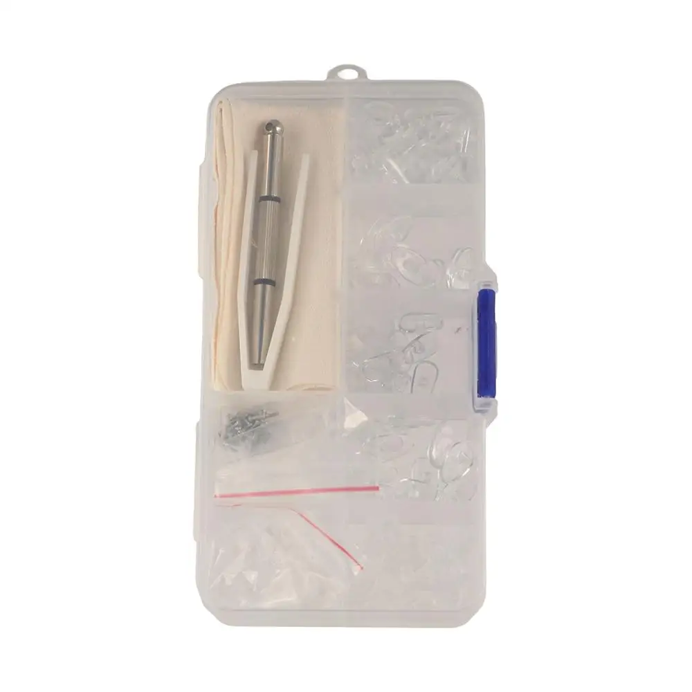 Silicone Eyeglass Repair Kit Antiskid Durable Precision Screw Sets Easy To Use Sturdy Glasses Repair Tools Sunglasses