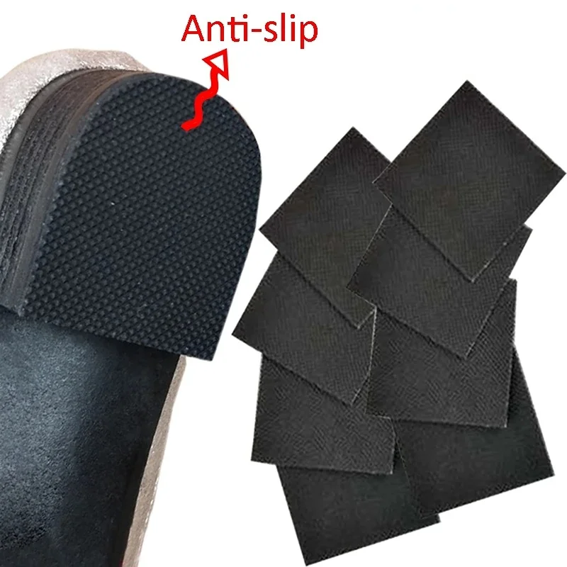 2/4/6pcs Anti-slip Sole Protector High Heel Sandal Outsole Pad Oxford Frosted Sticker Non-slip Shoe Bottom Patch Pads Stickers