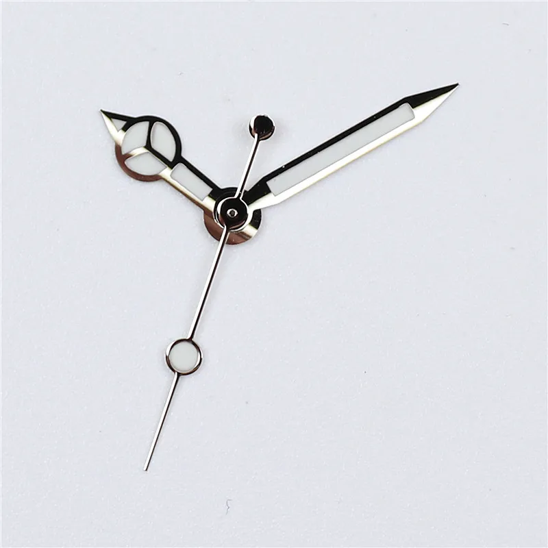 High Quality Watch Hands 12.5*12*8 Polished Silver Gold C3 Bgw9 Green Blue Bright Luminous For Nh35 Nh36 Movement Mod