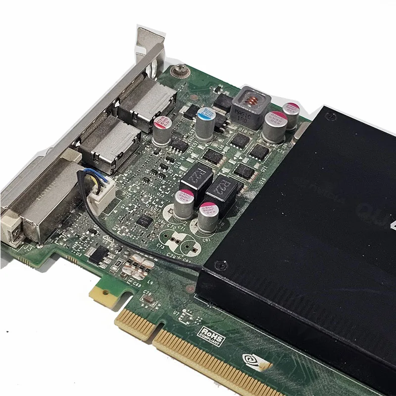 بطاقة الرسومات المستخدمة VCQK2200-PB 4GB GDDR5 لـ NVIDIA Quadro K2200 #2