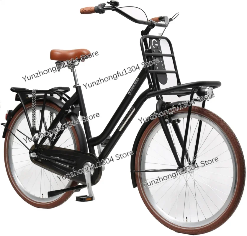 700C Inner 3 Gear Dutch Bicycle With Bike Luggage Carrier