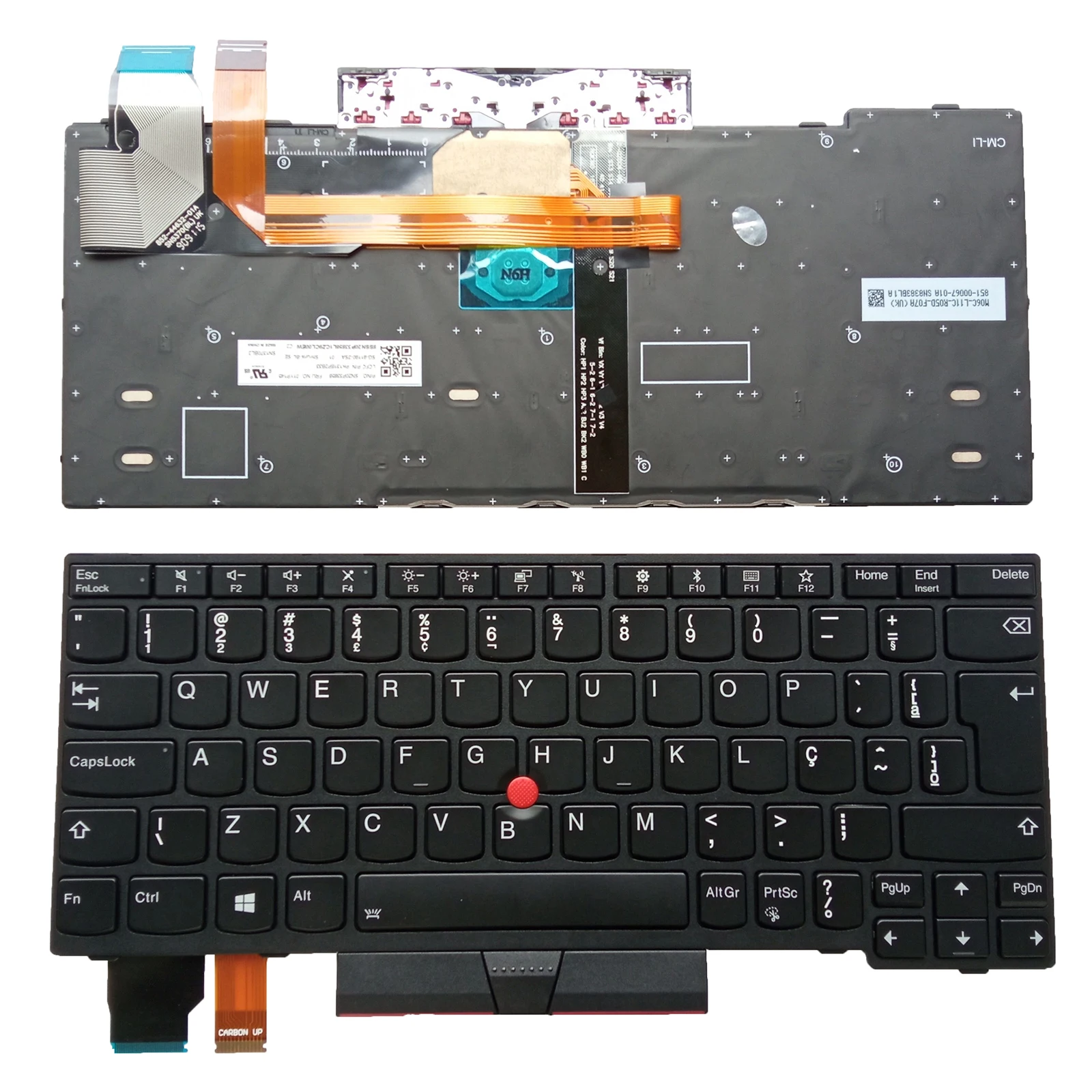 

BR Brazi NEW For Lenovo Thinkpad X280 (20KF 20KE) A285 X395 X390 Keyboard Backlit