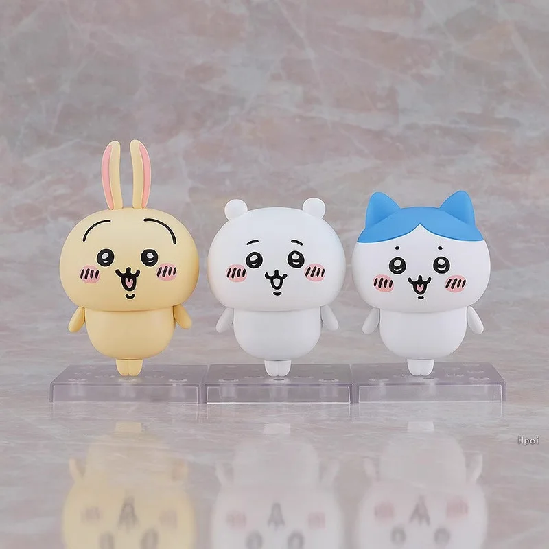 HOT SALE Anime Chiikawa Nendoroid 2167 Usagi 2168 Hachiware 2169 Desktop Decoration Ornament Toy Collectable Action Figures Gift view 2