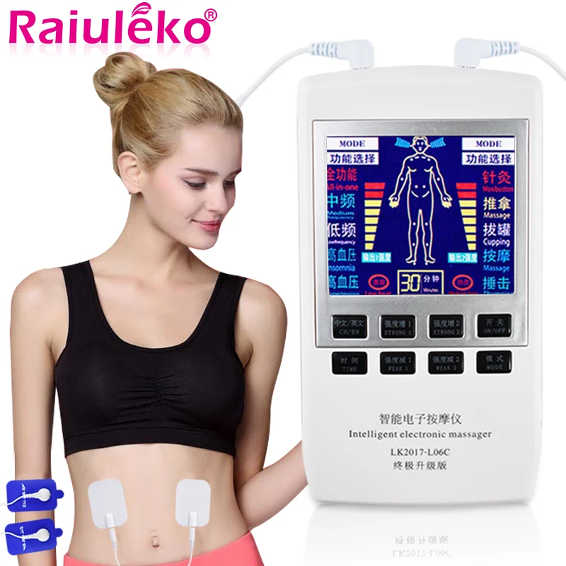 

EMS Cross Pulse Acupuncture and Moxibustion Physiotherapy Machine TENS Muscle Stimulation and Fatigue Relief Massage Machine