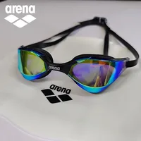 Gafas de natación galvanizadas ARENA HD originales, lentes de alta transparencia, entrenador de carreras profesional recomendado, Unisex