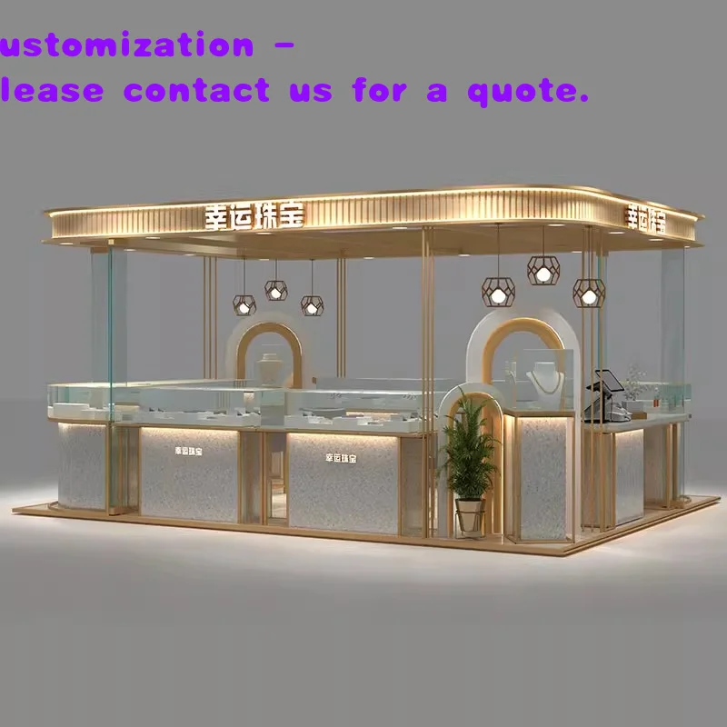 custom.Custom Modern Retail Display Cabinet and Showcase Counter | Custom Mall Kiosk Jewelry, Cosmetics, Food & Snacks