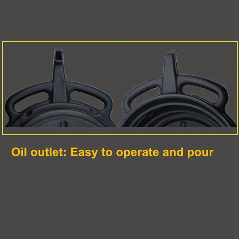 4X 10L Oil Drain Pan Wast Engine Oil Collector Tank Gearbox Oil Trip Tray For Repair Car Fuel Fluid Change Garage Tool