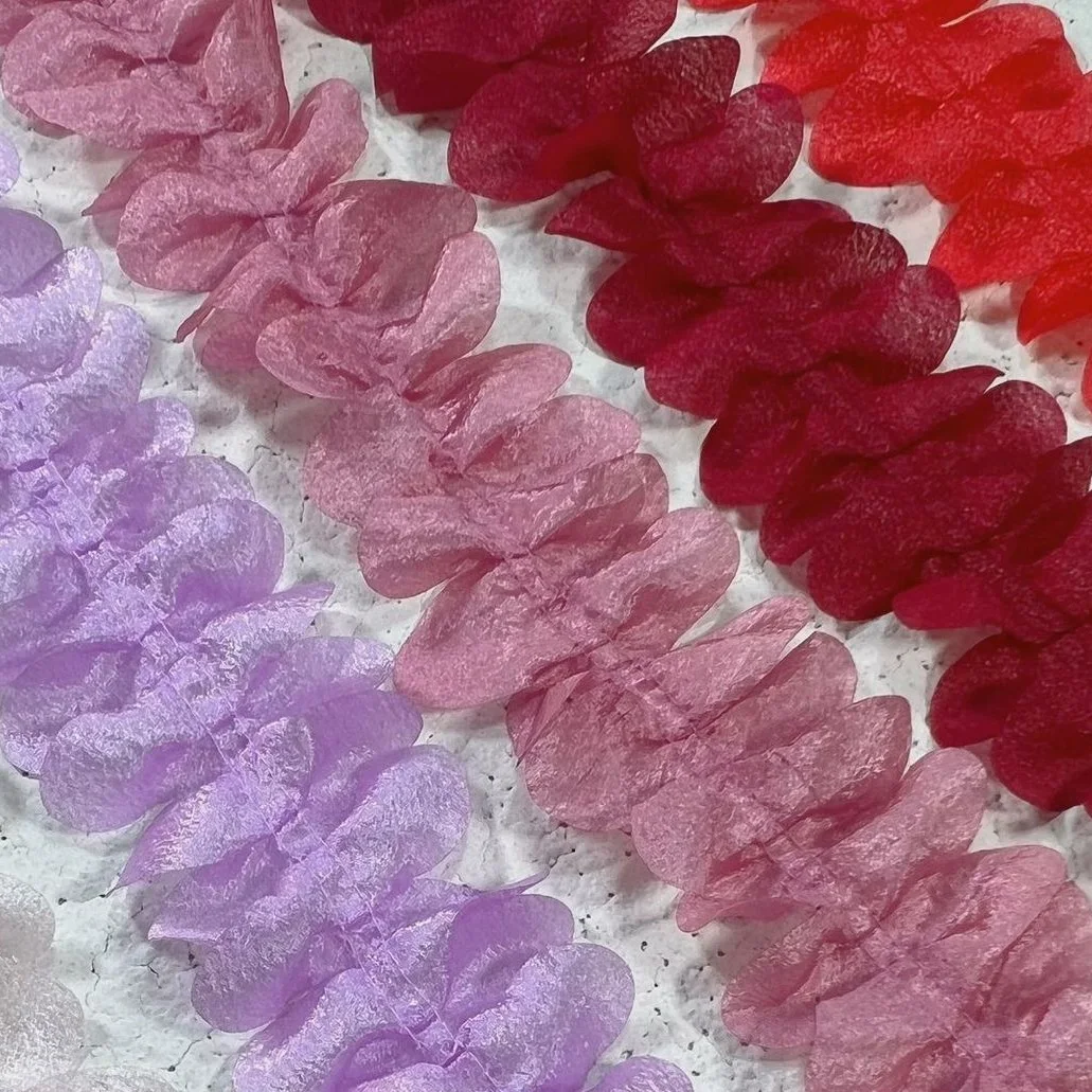 New wholesale 8cm wide gauze double needle creased lace fabric DIY hat cuff decoration edge skirt border